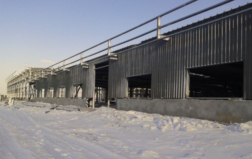 奇瑞重工吉林工廠整機庫鋼結構工程建設順利完成