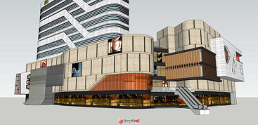 解析建筑創(chuàng)意的視覺倉庫——《SU模型庫精品區(qū)》中的城市商業(yè)綜合體杰作